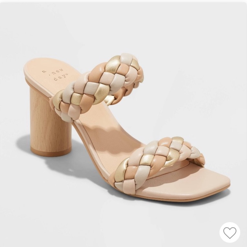 A New Day Wood Block Heel